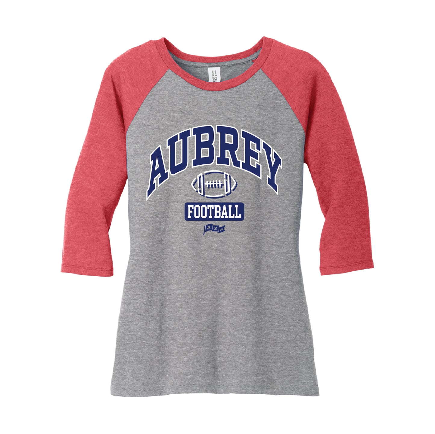 Aubrey Football Women's 3/4 Sleeve Shirt
